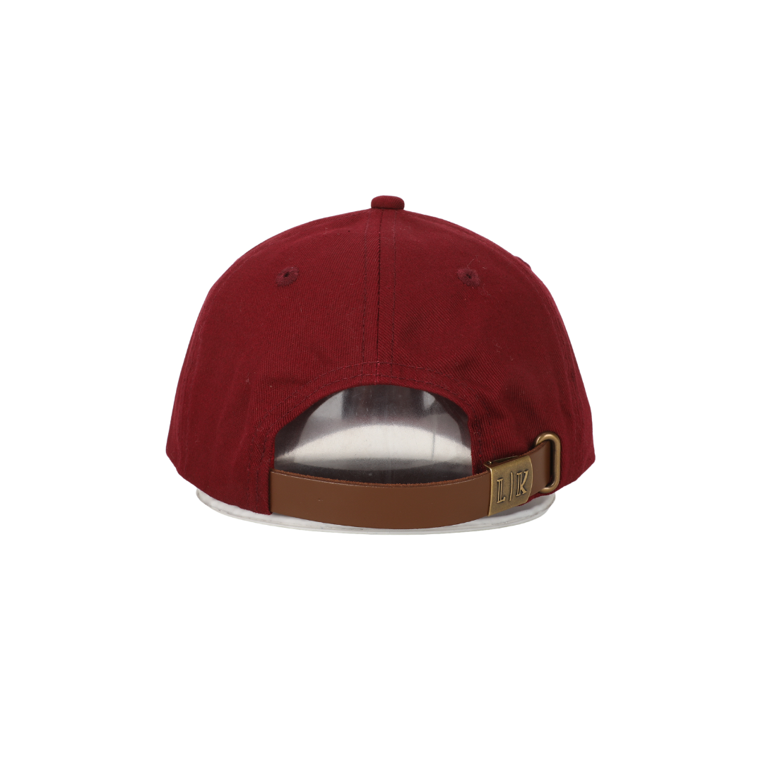 Football Hat - Dark Red