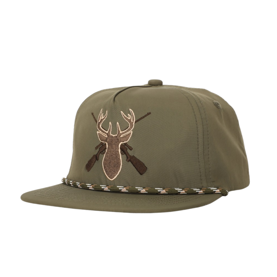 Deer Hunt Snapback Rope Hat