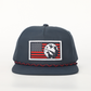 Flag Snapback Hat