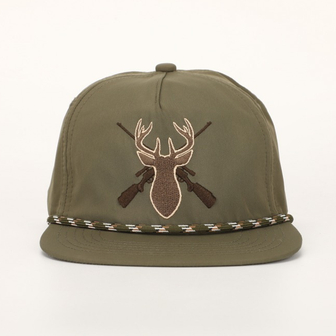 Deer Hunt Snapback Rope Hat – Little Kideauxs