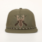 Deer Hunt Snapback Rope Hat