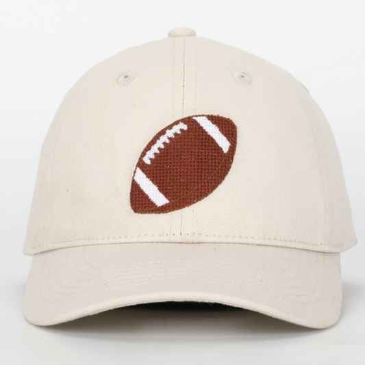 Football Hat -  Kahki