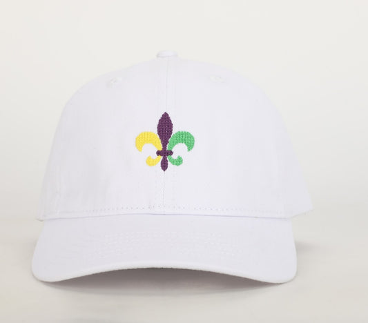 Mardi Gras Fleur De Lis Hat