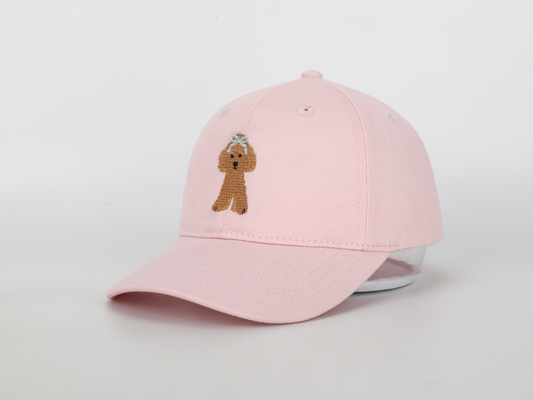 Pink Golden Doodle Hat